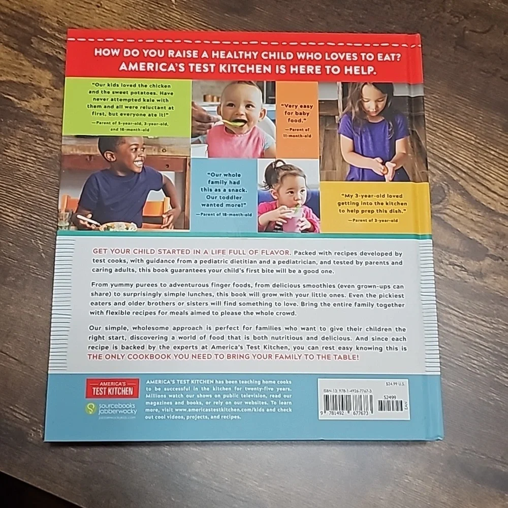 America's Test Kitchen The Complete Baby & Toddler Cookbook